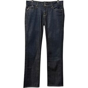 Rock & Republic VTG Dark‎ Wash Low Rise Jeans Straight Leg Y2K Premium Denim 30